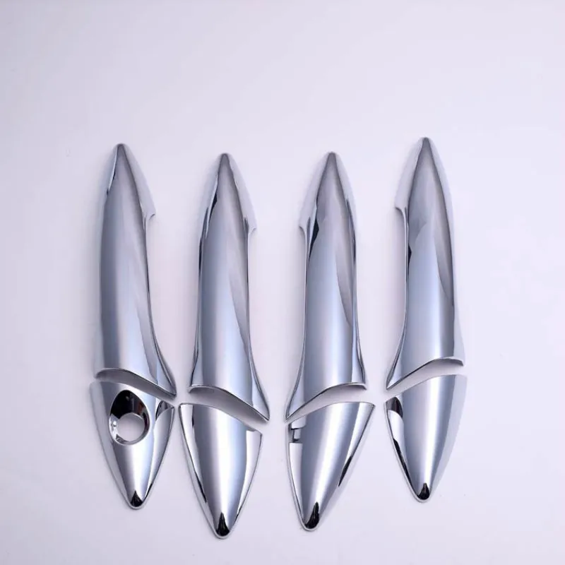 For Hyundai i30 2012-2016 i35 Chrome Door Handle Cover Trim Set 2013 2014 2015  Accessories Stickers Car Styling