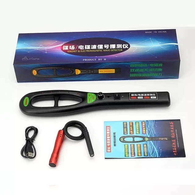 HK809 Digital Magnetic Detection GPS Tracker WiFi Camera Electromagnetic Wave Signal Detector