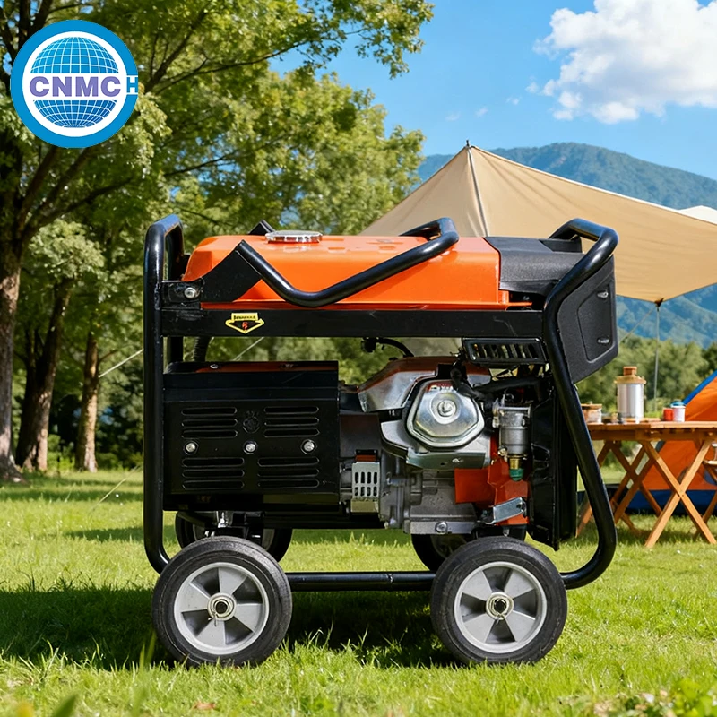 

Quiet and Lightweight Portable 220V 110V Petrol Generator Electric Plant Current Generator Factory Direct Sales