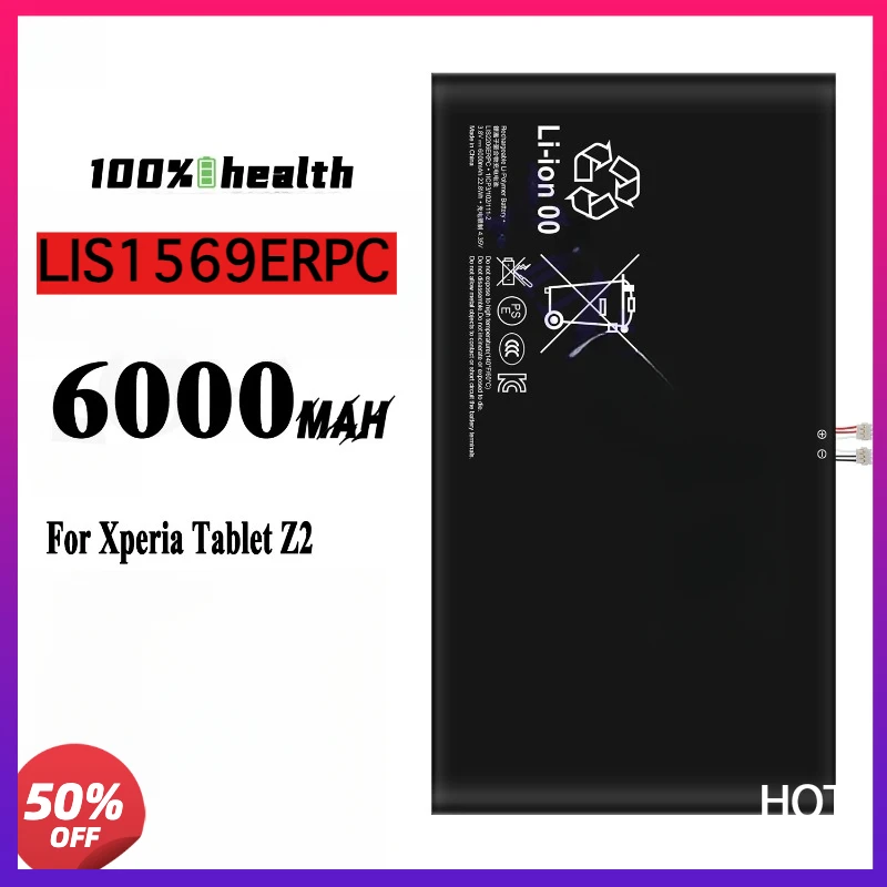 

LIS1569ERPC Новый аккумулятор для Sony Xperia Tablet Z3 Compact SGP611 SGP612 SGP621, аккумулятор в наличии
