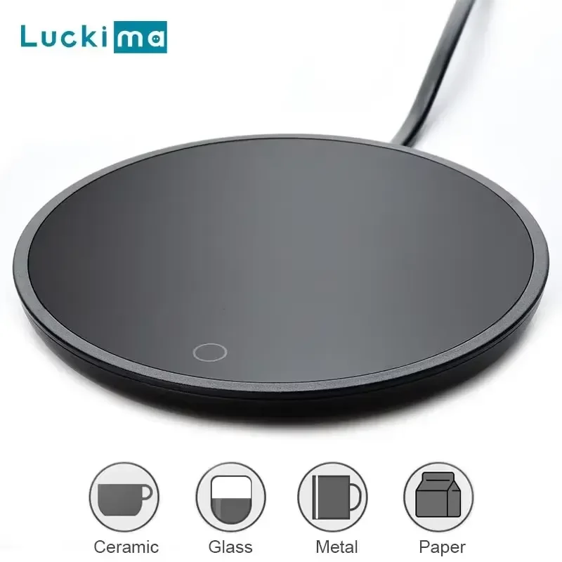New Coffee Mug Cup Warmer for Home Office Milk Water Heating Pad 2 Constant-temperatures Optional Auto-off Best Gift Idea