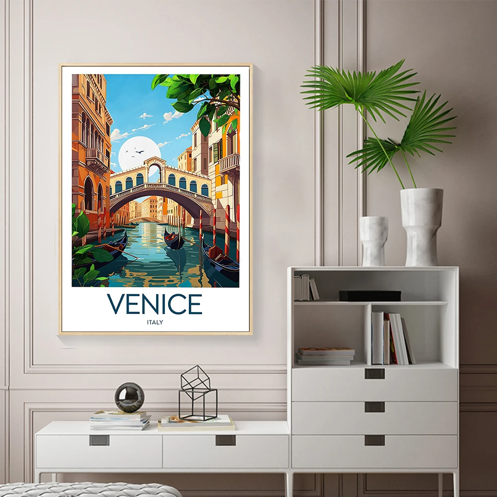 

Venice travel prints Italy Venice posters Venice artwork birthday gifts home decor canvas print art posters wedding gifts