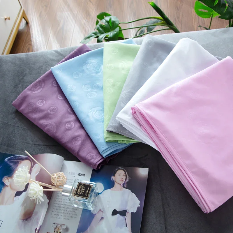 Roses Printed Bed Sheet for Beauty Salon SPA Massage Anti-winkle Quick-dry Bedspread Bed Table Cover Sheets With/no Hole