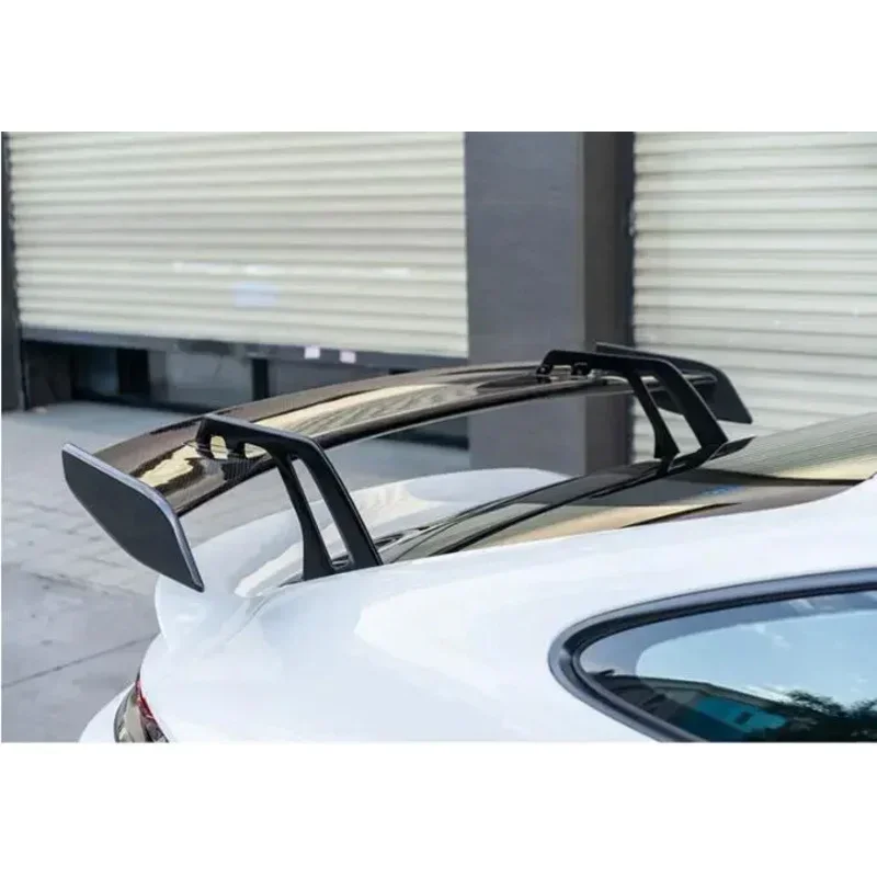 

For Porsche Carrera 911 992 2020 2021 2022 2023 GT3 Real Carbon Fiber Car Rear Wing Trunk Lip Spoiler Tail Gate Boot Flaps Cover