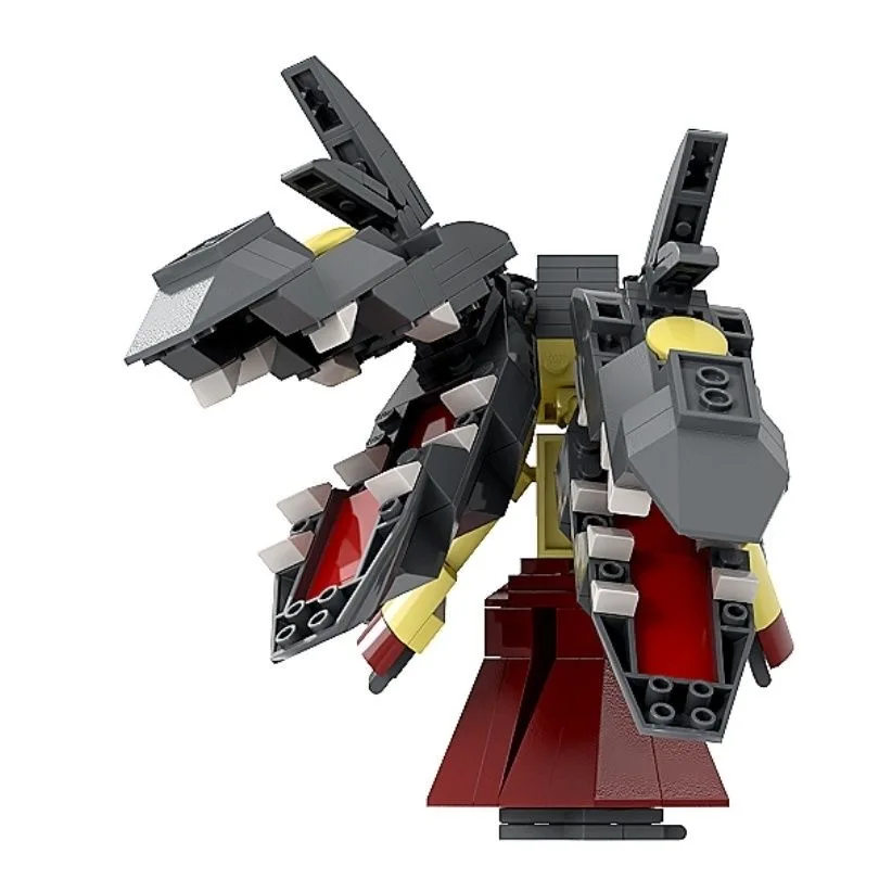 MOC 애니메이션 그림 빌딩 블록 모델 Mawile 액션 피규어 블록 어린이를위한 장난감 Antistress 조립 벽돌 키트