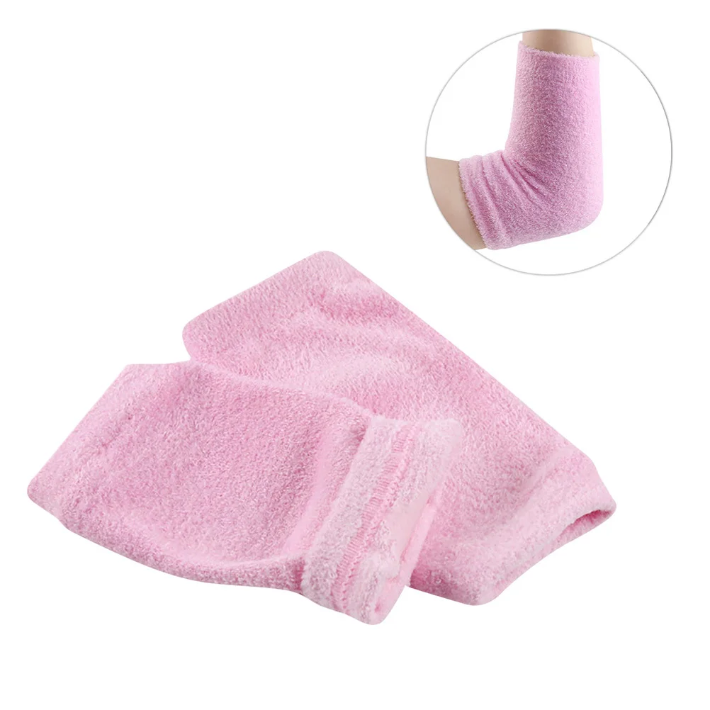 

1Pair Gel Moisturizing Elbow Support Stretchy Breathable Cotton Arm Sleeve for Tennis Basketball Fitness Wrist Brace with Gel