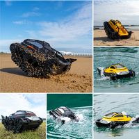 JJRC Q183 Waterproof RC Car Amphibious Crawler Tank Remote Control Car Toy Armored Vehicle Car Toys for Boys Gitfs
