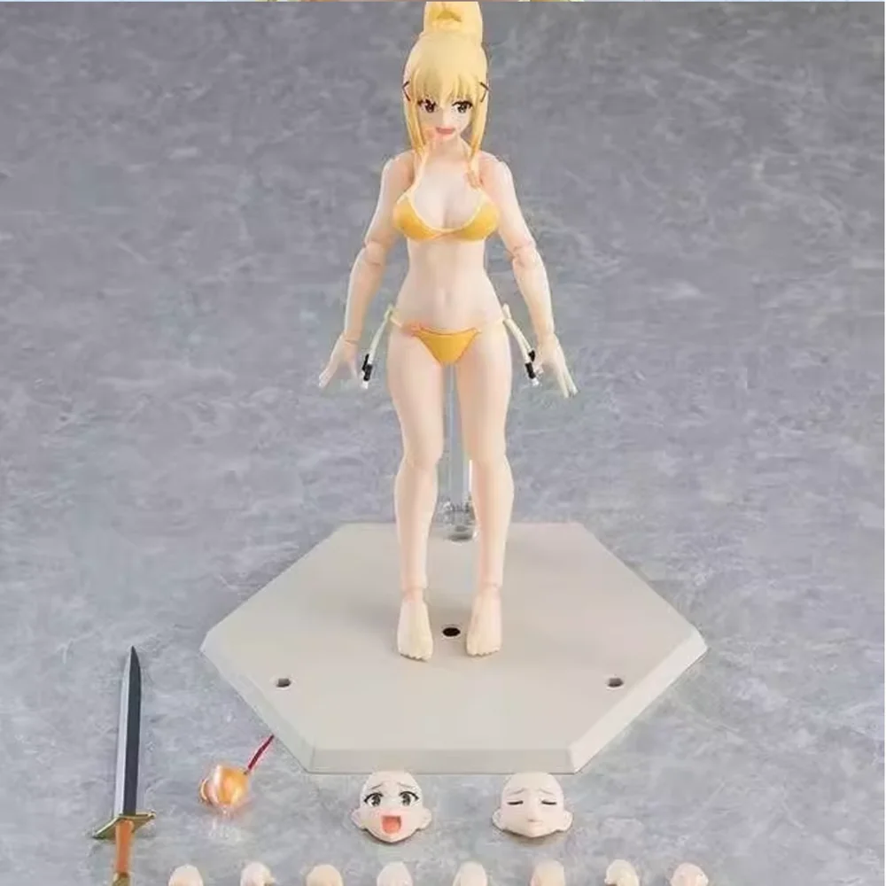 

figma EX-065 Darkness Swimsuit Ver. PVC Action Figurine Model Toy Figure Collection Doll Gift