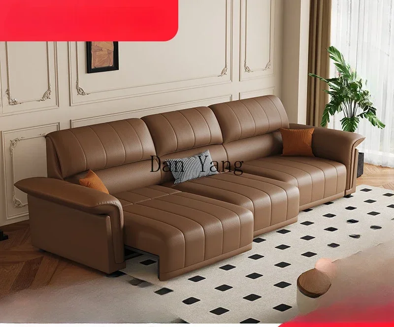 DY minimalist elephant ears zero against the wall electric function sofa bed living room straight row