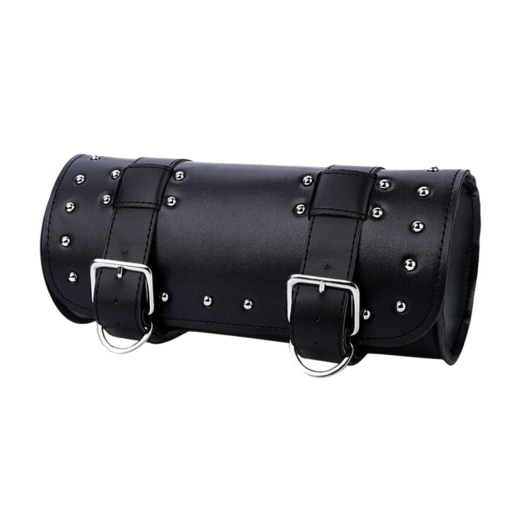 

Мотоциклетная сумка для инструментов, черная водонепроницаемая сумка из искусственной кожи для хранения мотоцикла, вилка, седельная сумка, подвесная коробка для гаджетов, мотоцикл