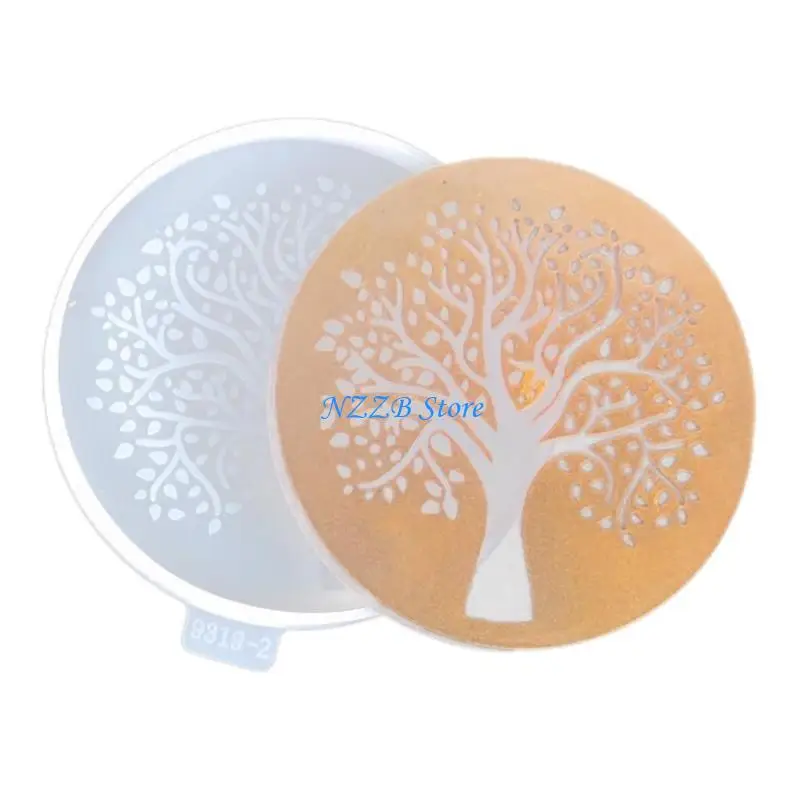 

T21F Placemat Tray Molds DIY Molds Silicone Tray Molds Epoxy Resin Casting Molds for DIY Casting Home Decoration