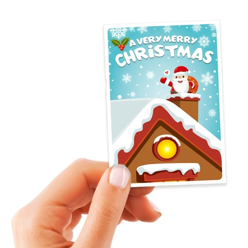 48pcs Christmas Party Games Stickers Scratch Off Game for Kid Holiday Supplies Dropship