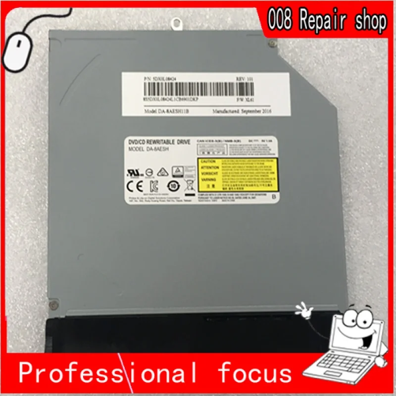 

New Original Ultra Slim 9.0mm DVDRW Drive DA-8AESH For Lenovo ideapad 110-15isk/ 110-15IKB