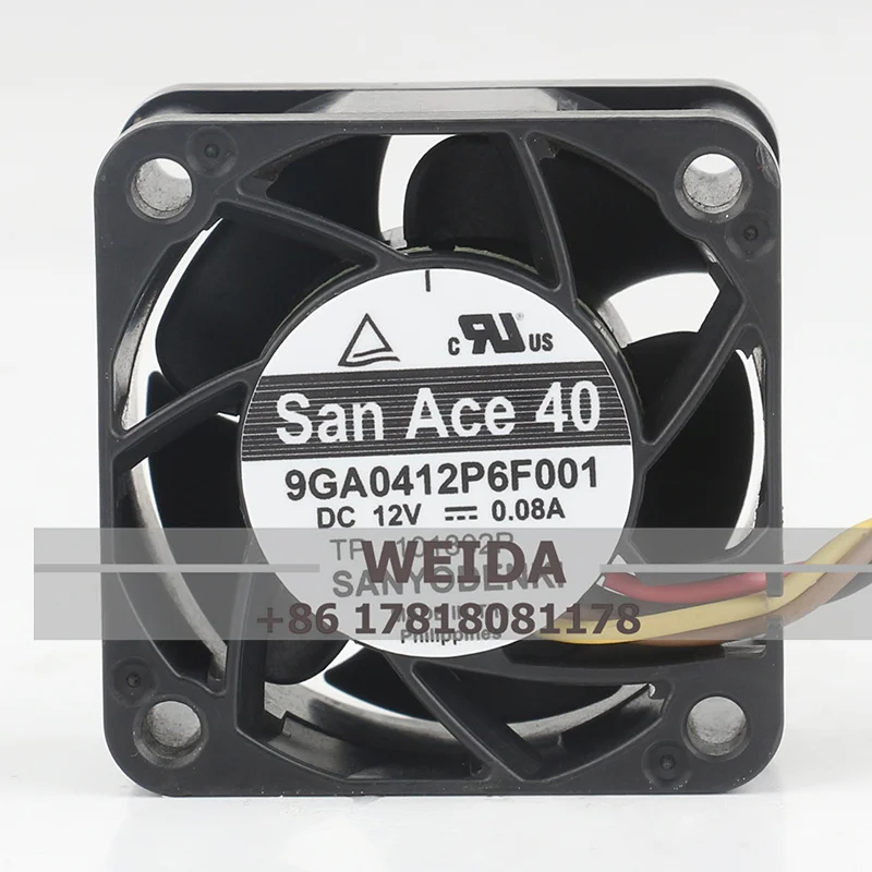 

Оригинальный Sanyo 5 В 24 В 48 В постоянного тока 12 В 0,08 А AC EC 4020 40X40X20 мм 4 см ШИМ бесшумный шарикоподшипник четырехпроводной 9GA0412P6F001 охлаждающий вентилятор