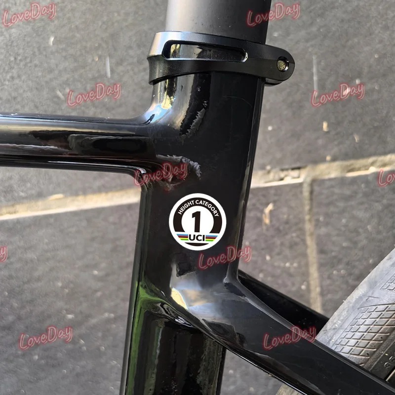 UCI Mountain Bike World Series Team Stickers Vinyl MTB Height Category 1 2 3 Decals Bike Frame Decor Cycling Accessories Sticker