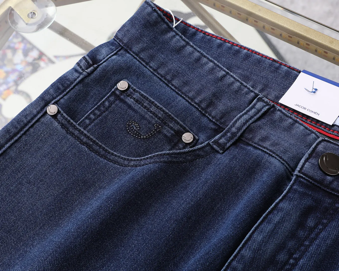 

13 SIJITONGDAJeans Thin Cotton Men 2025 Spring Summer New Straight Breathable Outdoors Comfort Zipper Big Size30-40 Pants