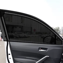 자동차 태양 쉐이드 메쉬 SUV 창문 메쉬, 자동 UV 보호 햇빛가리개 커튼 커버, 메쉬 커버, 전면 후면 자동차 모기장, 1 개, 2 개