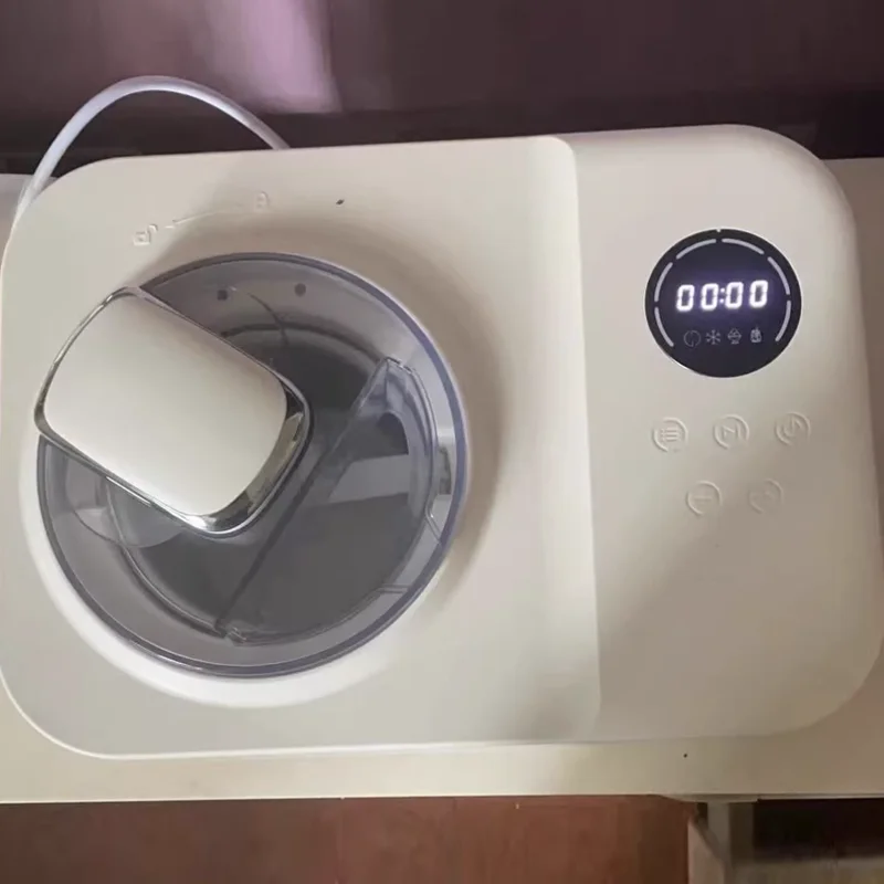 1.2L Household Compressor Ice Cream Machine Multi Functional Frozen Yogurt Machine