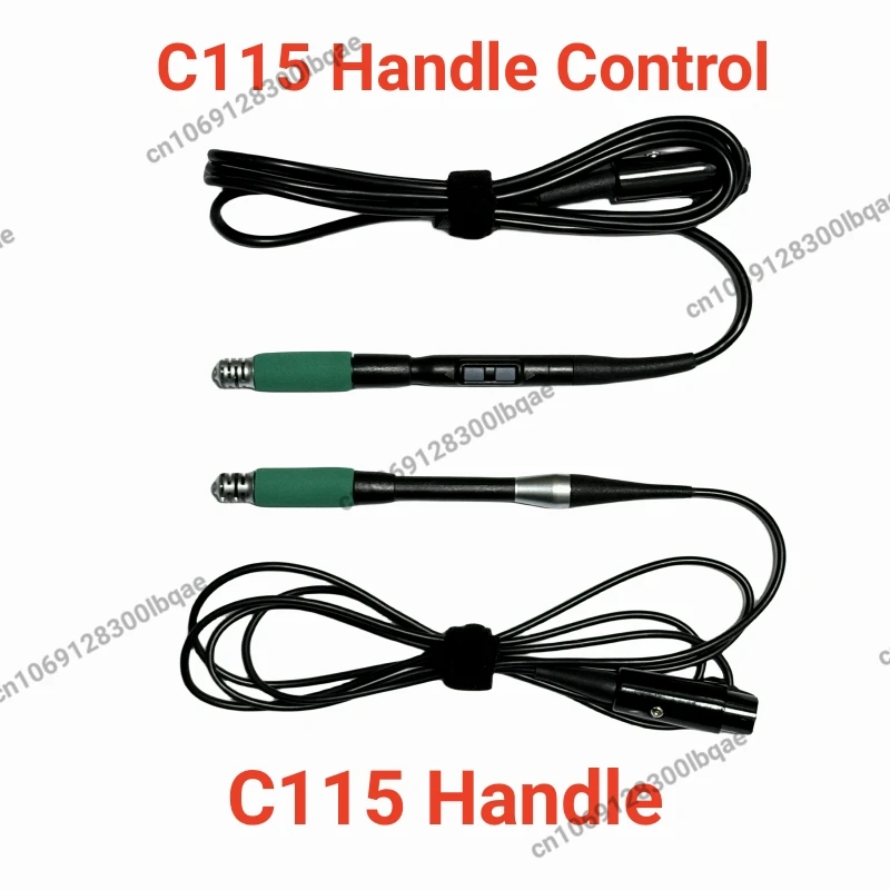 Punte di controllo della maniglia C115, maniglia T115 compatibile per JBC NANE, per SUGON t21/t28/t3602/t36, per AIFEN a2/a5/a9/a9pro/a10/a902