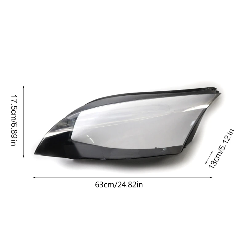 Left/Right Car Headlight Lampshade Plastic Cover for TT 2008-2014