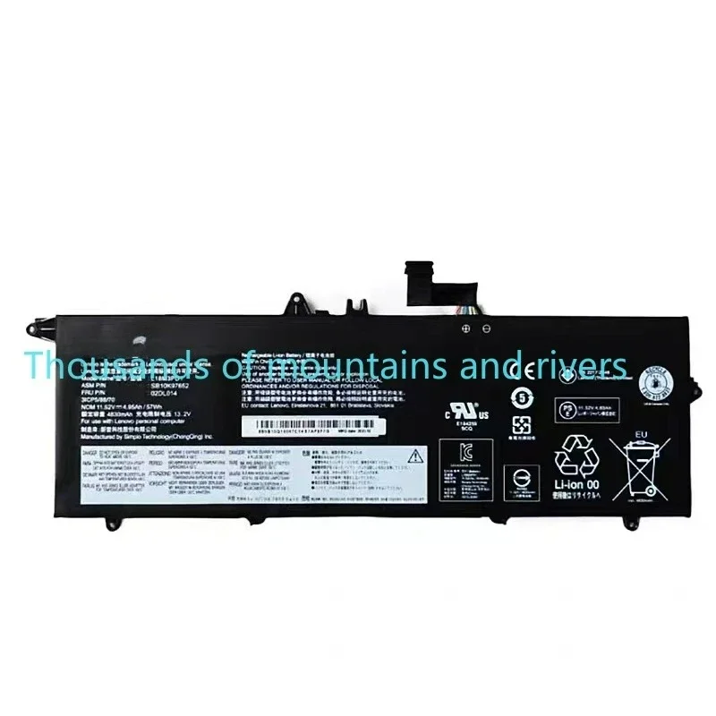 

L18M3PD1 L18C3PD2 Аккумулятор для Lenovo ThinkPad T14S T490S T495S серии L18C3PD1 L18L3PD1 L18M3PD2 02DL013 02DL01 57WH