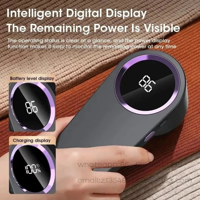 Smart hairball trimmer digital display clothes ball remover spot quick delivery
