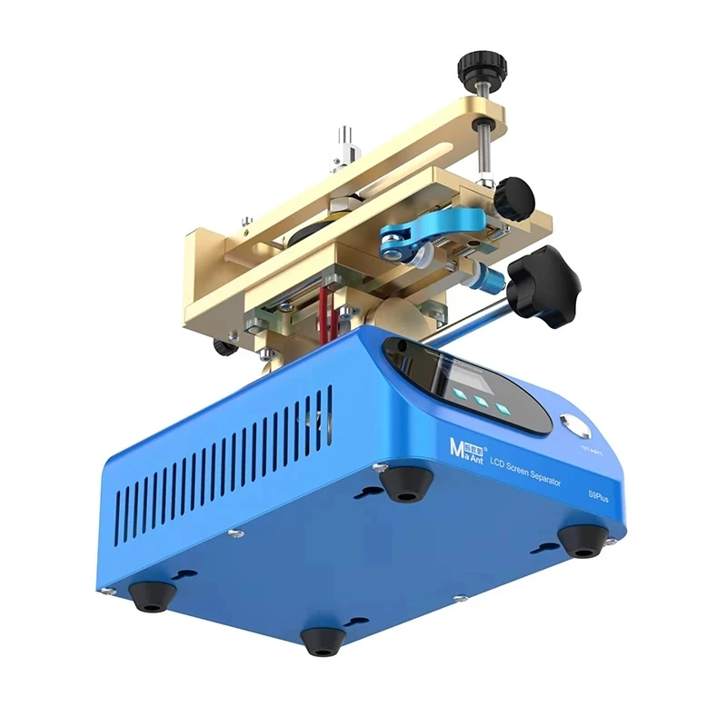 MaAnt S9 Plus 360 ° Rotation Universal Mobile Phone LCD Screen Heating Glue Removal Separating Machine, 7"