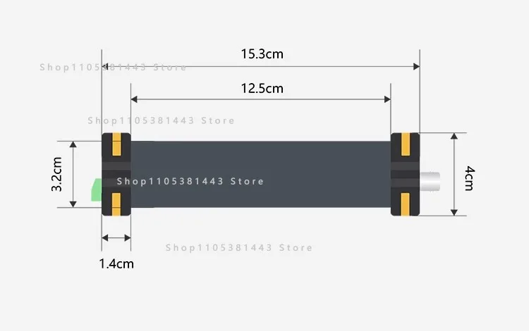 Powered By USB or 24V Switch Power Supply SRD-1104 IEPE Signal Conditioner 4-Channel Excitation Current 4mA