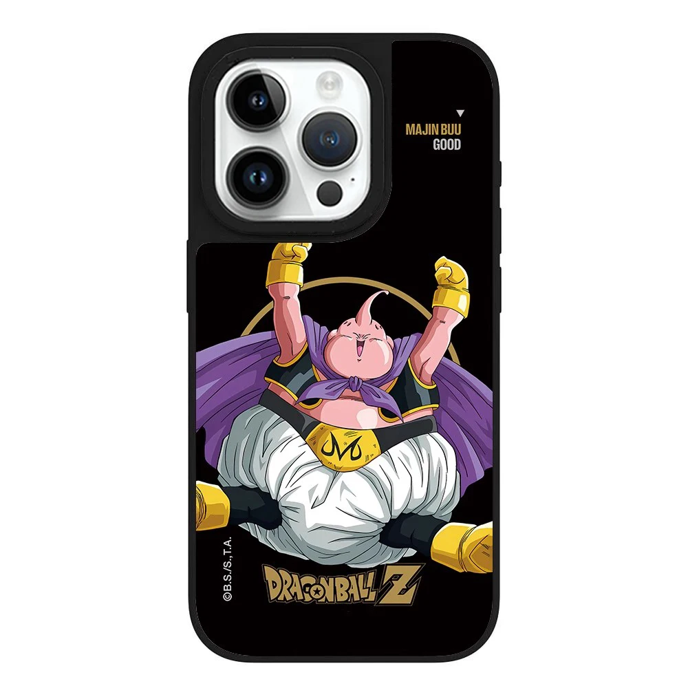 Anime Dragon Balls Frieza Goku Vegeta Buu Mirror Cases for iphone 14 13 12 15 16 17 pro max plus Shockproof Back Cover