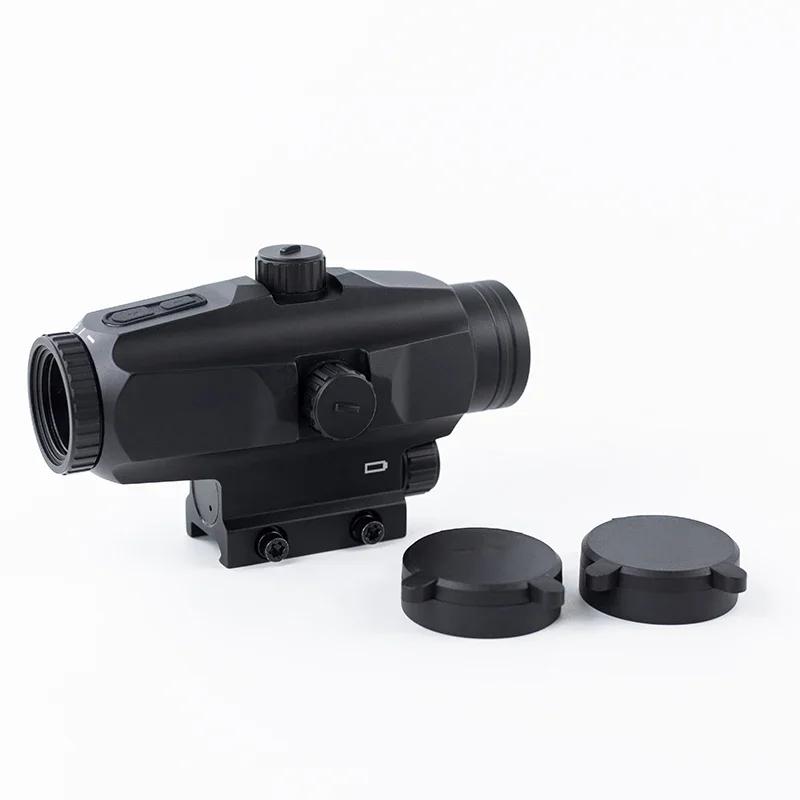 

Tacitical 100% Original Prism PR3 3x32mm 3X Magnifier Hunting Rifle Scope Illuminated 6 MOA CQB Reticle Red Dot Sight