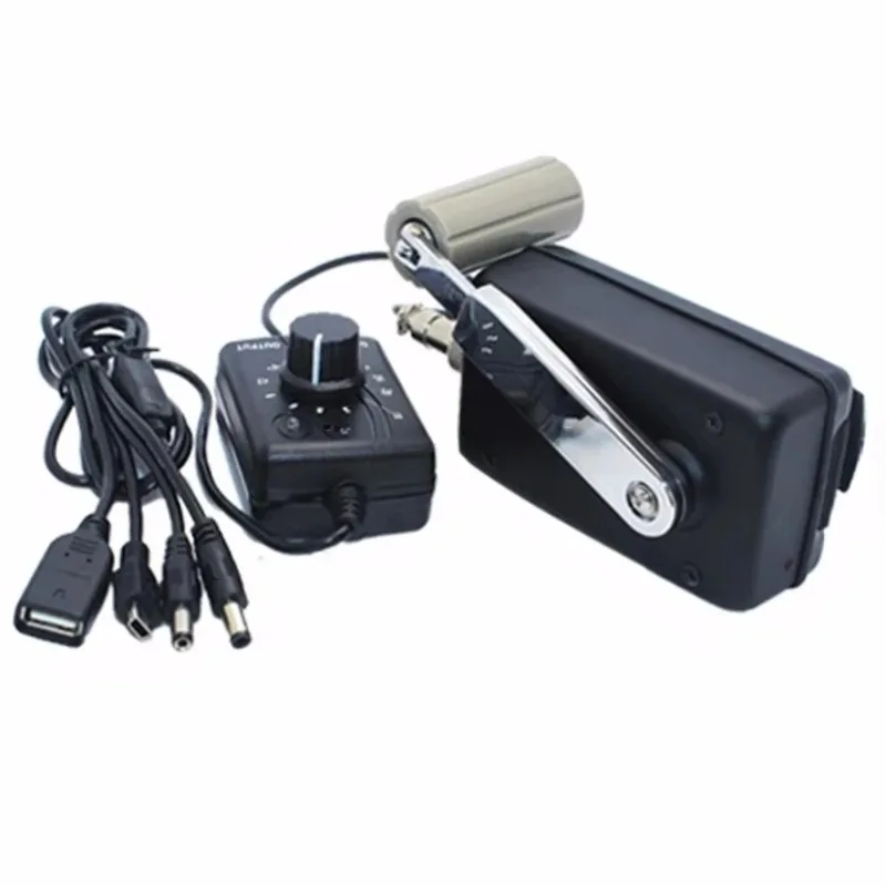 Outdoor daily necessities Hand crank generator Fast charging Mini safety product