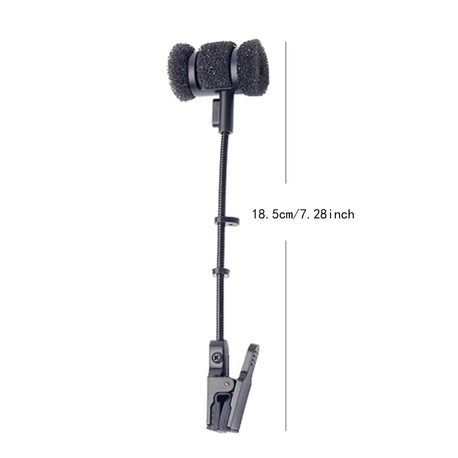 Saxophone Microphone Stand Clip Sax Mic Clip Accessory Easy Installation Mic Holder Microphone Holder for Live Performance view 3
