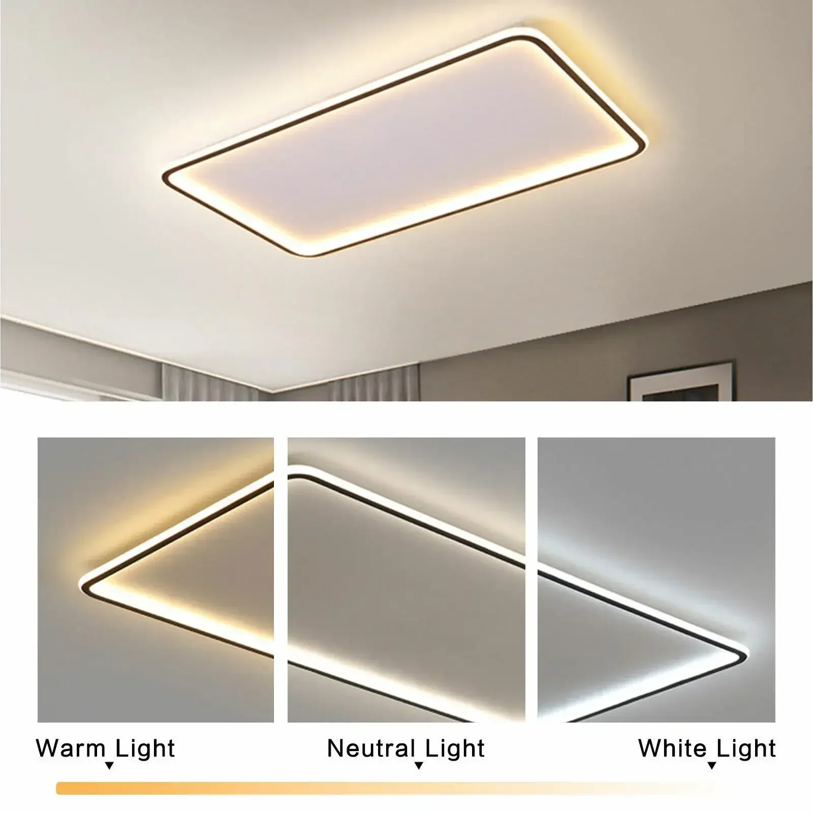 2025 Nordic Minimalism Modern Dimmable LED Strips Ceiling Light Chandelier Lamp Flush Mount  Pendent Light Lamp