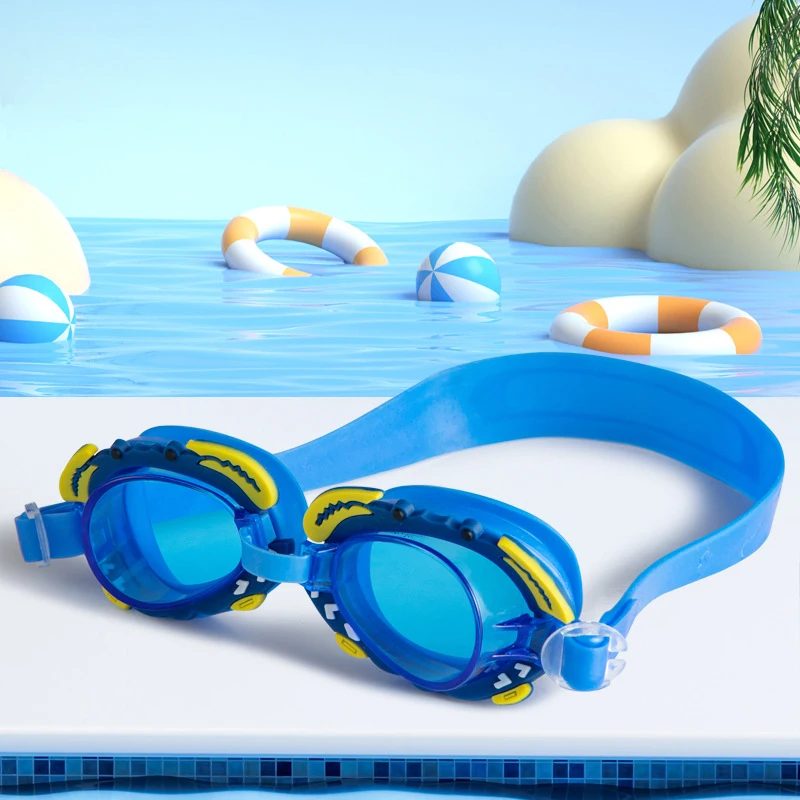 Children Swimming Cartoon Professional Anti Fog Kids Swimming Glasses Arena Water Swim Eyewear Optical Binoculars Pool Glasses