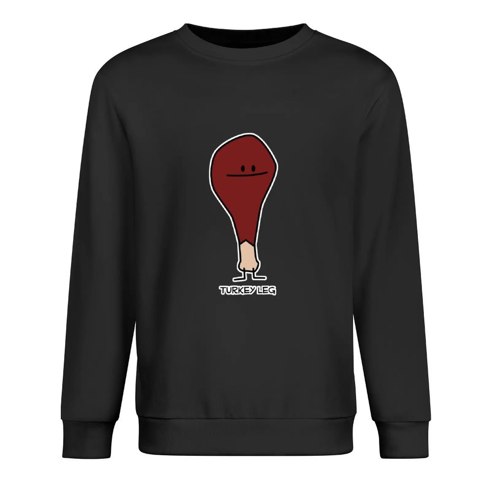 

Happy Turkey Leg Drumstick protein bird Pullover men's sweat-shirt set tracksuit men male clothes anime clothes new sweatshirts