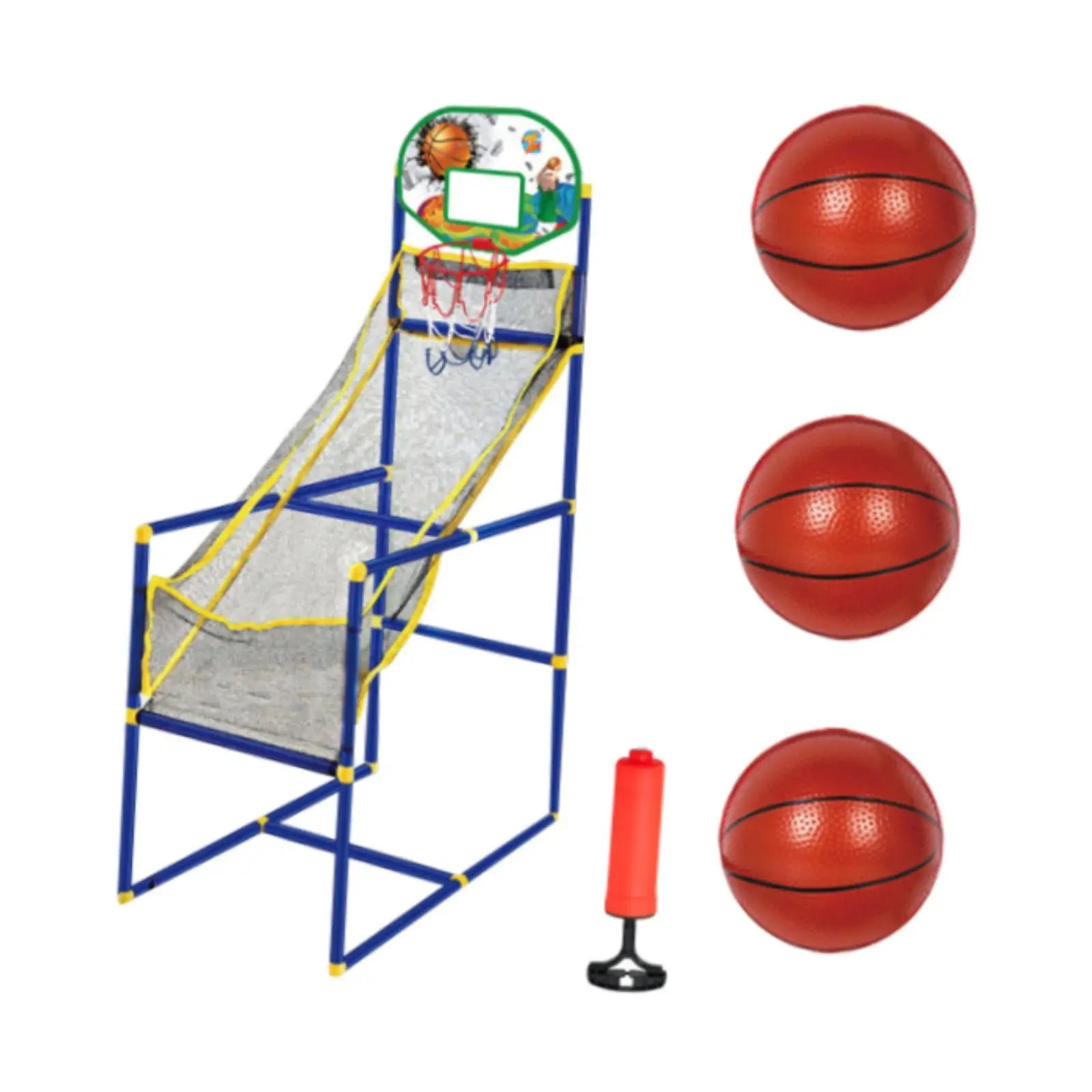 

Kids Arcade Basketball Game Set with Backboard for Party Favor Home Backyard