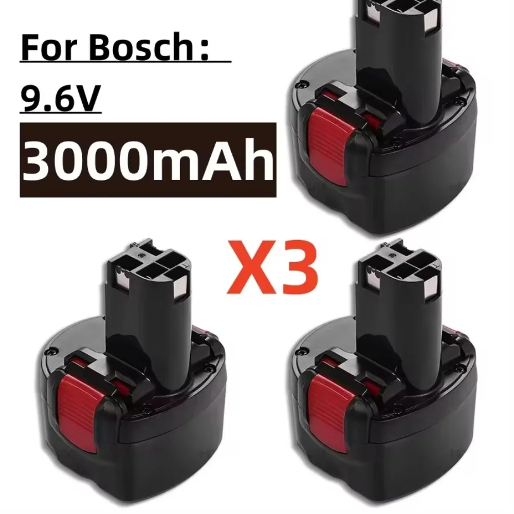 

For Bosch rechargeable battery, power tools, BAT048, NI-MH, 9.6V, 3000mAh, PSR 960, BH984, BAT048, BAT119, L50