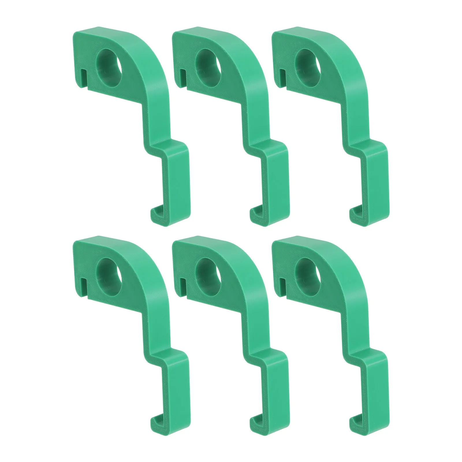 6 piezas de clips de ventilación para contenedores de basura, espaciadores para cubos de basura, soportes para flujo de aire, controladores de olores, para cocina, reciclaje y residuos de jardín