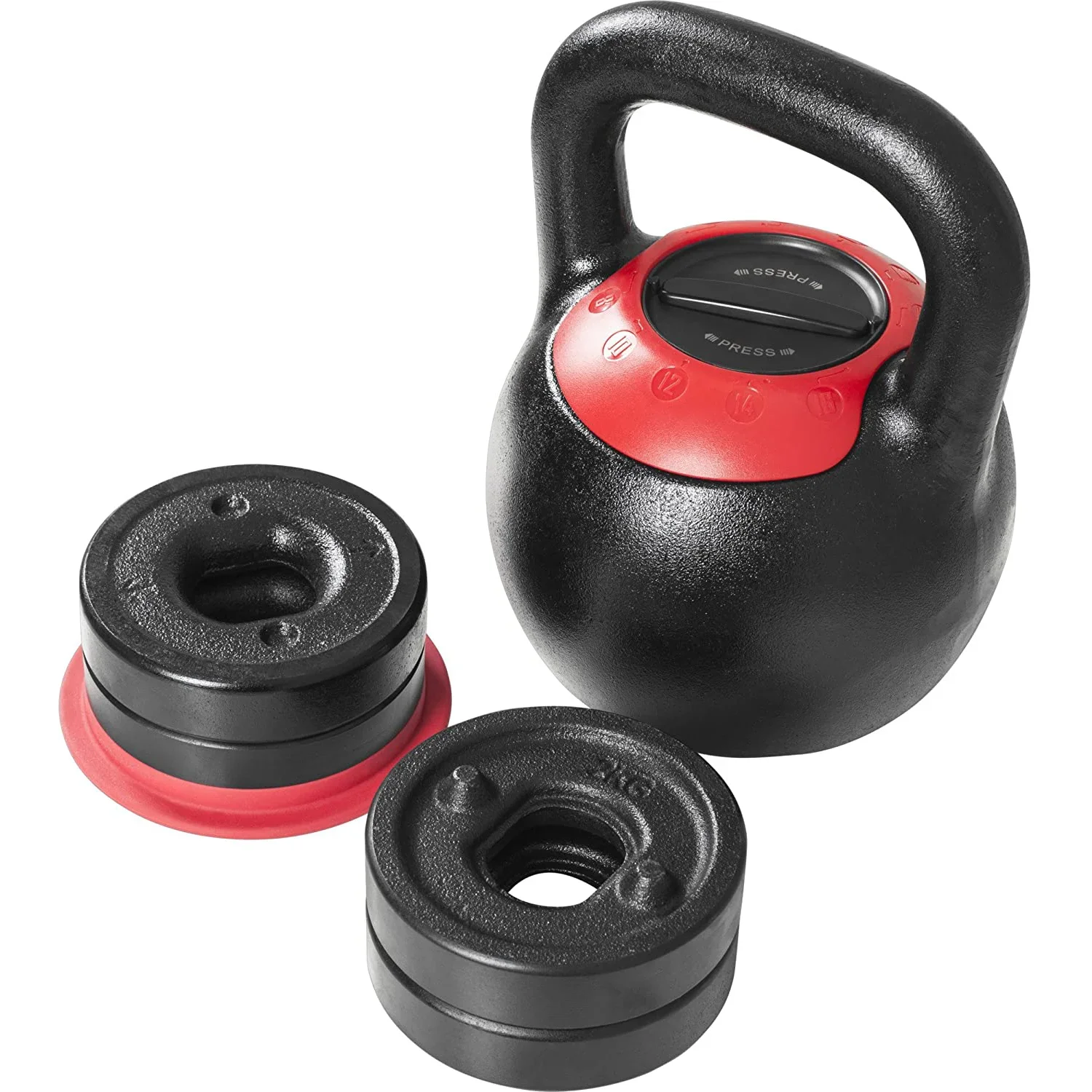 Factory Direct Sales Adjustable Kettlebell Set Free Weights 16kg 24kg 40lb Adjustable Kettlebells