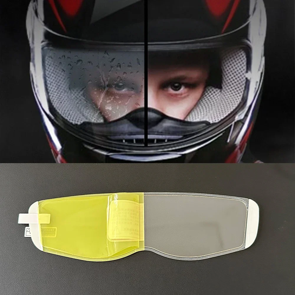 

Motorcycle Helmet Visor Film Anti Fog Film Patch For Scorpion EXO Combat / Covert-X