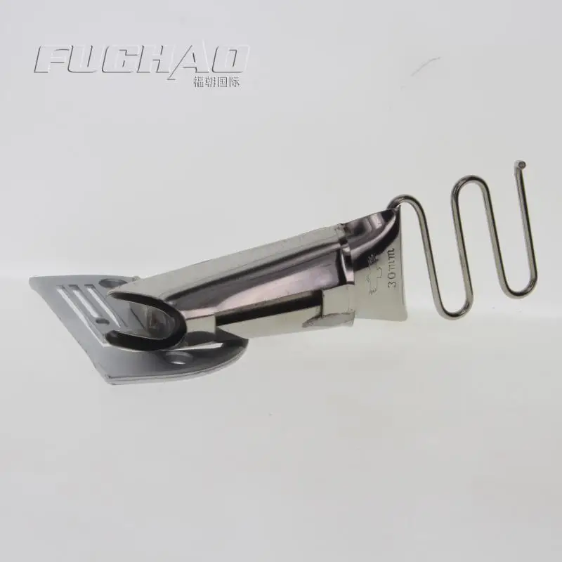 Overlock Folder Double Fold Leather Hemmer Heavy Material Hemmer For Synchronous Sewing Machine