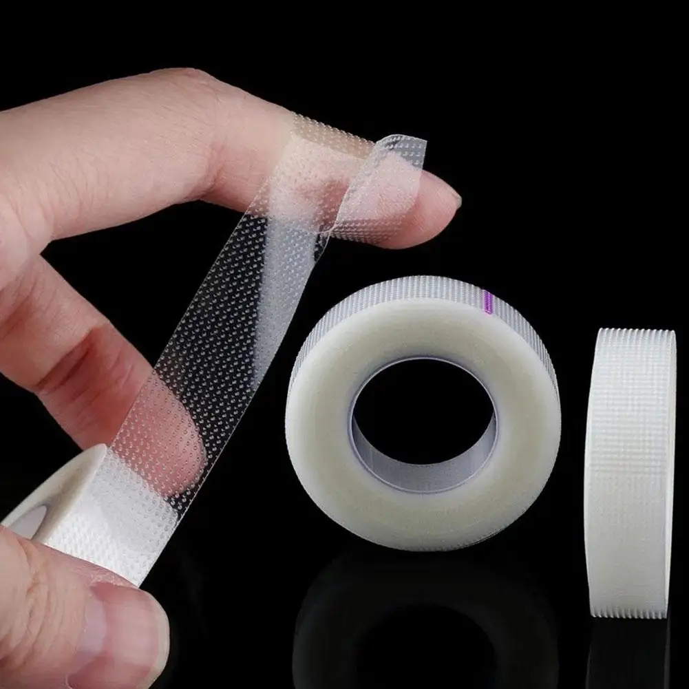 Eyelash Tape Transparent Adhesive Fabric Roll Adhesive Breathable Micropore Fabric Tape For Eyelash Extension F0U2