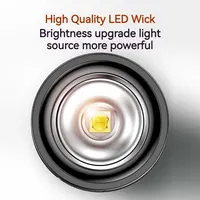 Philips 2025 New EDC Portable Flashlight Rechargeable LED Flashlights for Defensa Personal Self Defense Camping Hiking 4