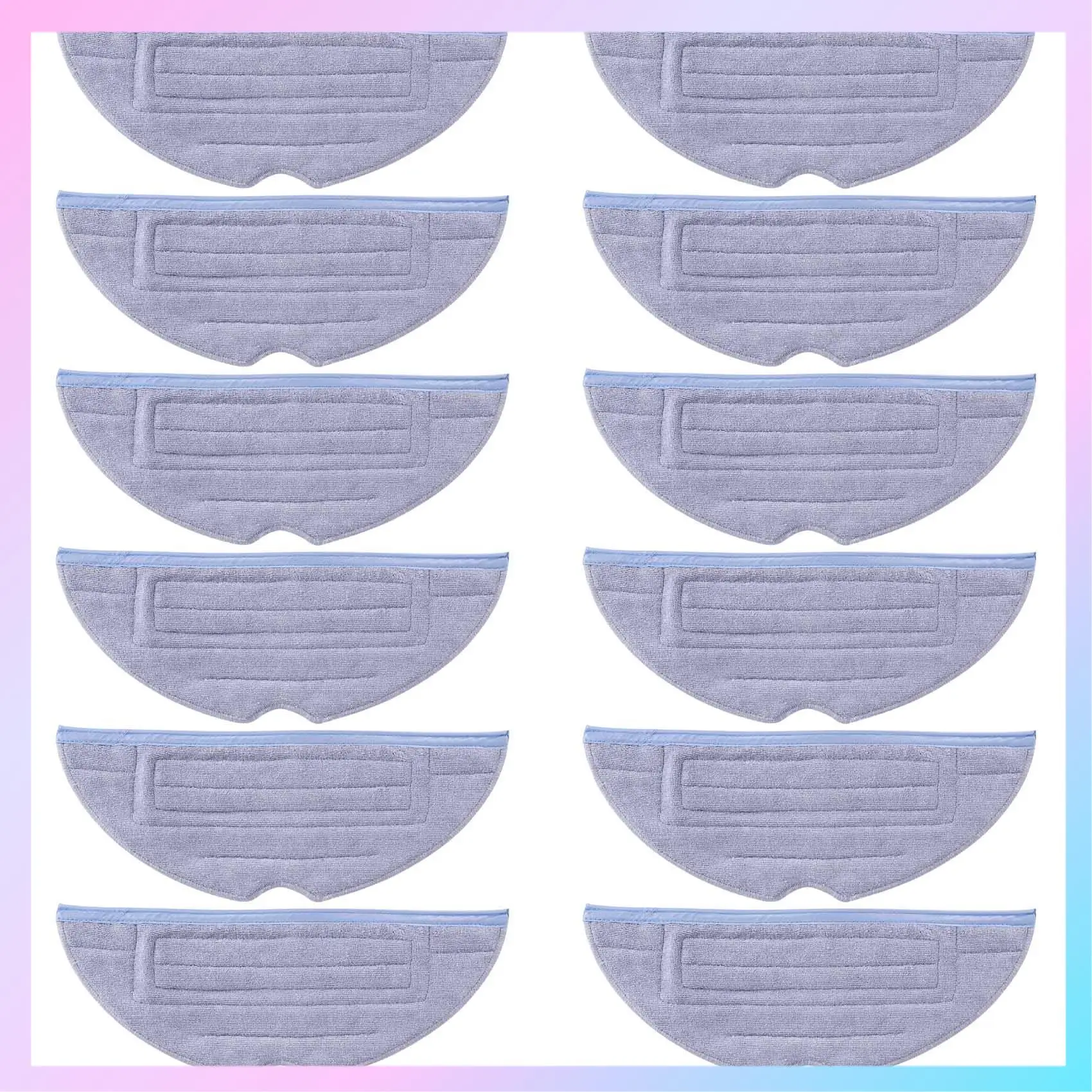 

ABRG-12 Pcs Mop Cloth For Xiaomi Roborock S7 S7+ S7 Maxv S7 Maxv Plus S7 Maxv Ultra Q7 Max+ Series Robot Vacuum Cleaner Parts