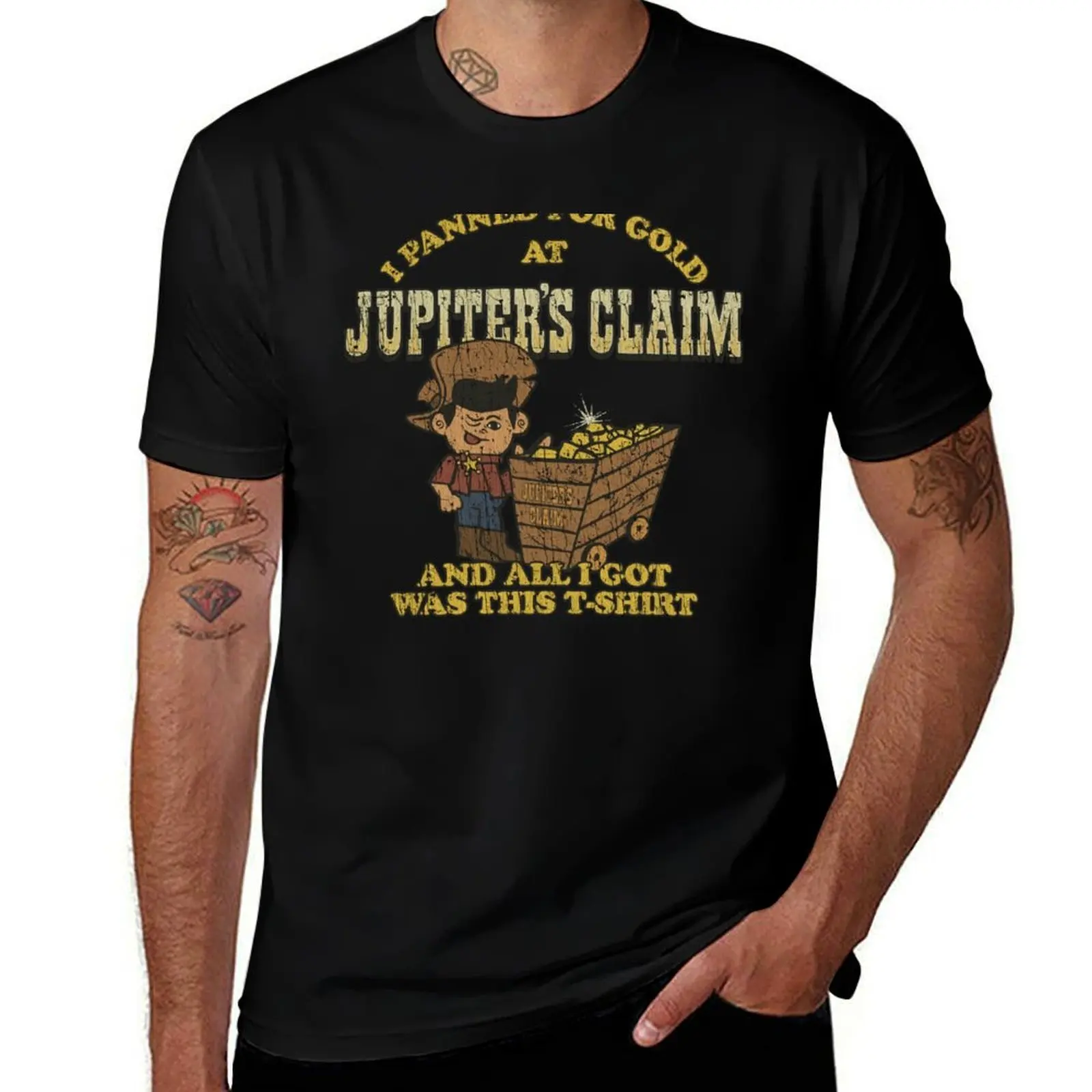 Jupiter's Claim Gold Panning 2015 T-Shirt Plus Size Lightweight Tee Shirt T-Shirt