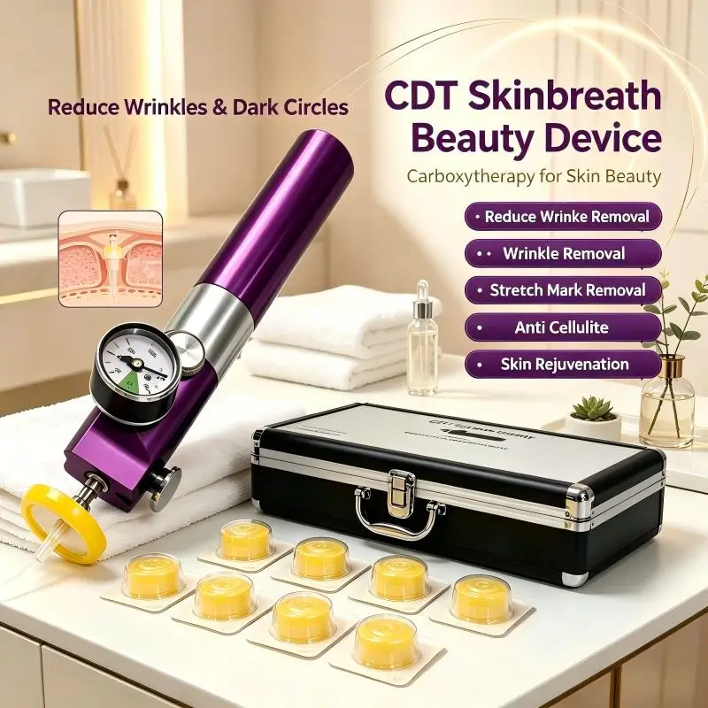Handheld Co2 CDT Carboxytherapy Device Professional Stretch Marks Remover Wrinkle Removal Machine Carboxiterapia Maquina Device