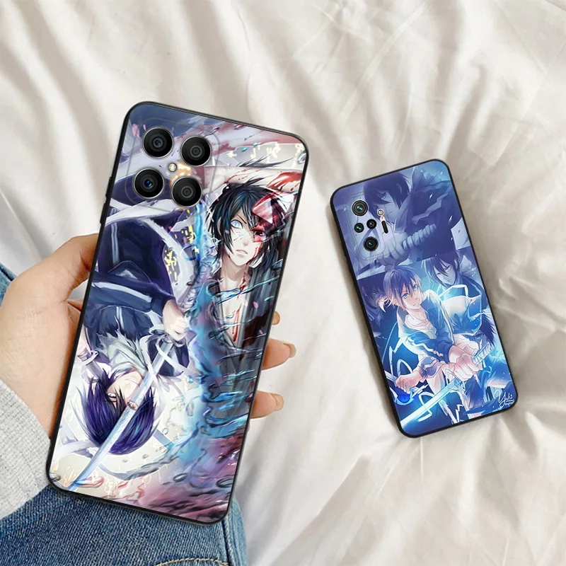 Soft Anti-Drop Phone Case For Honor X7b X6 70 90 X8 b X9A X9B Magic5 Pro X8A X6A Noragami Yato Anime Pixel 8A 7A 6A 6 7 8 Cover