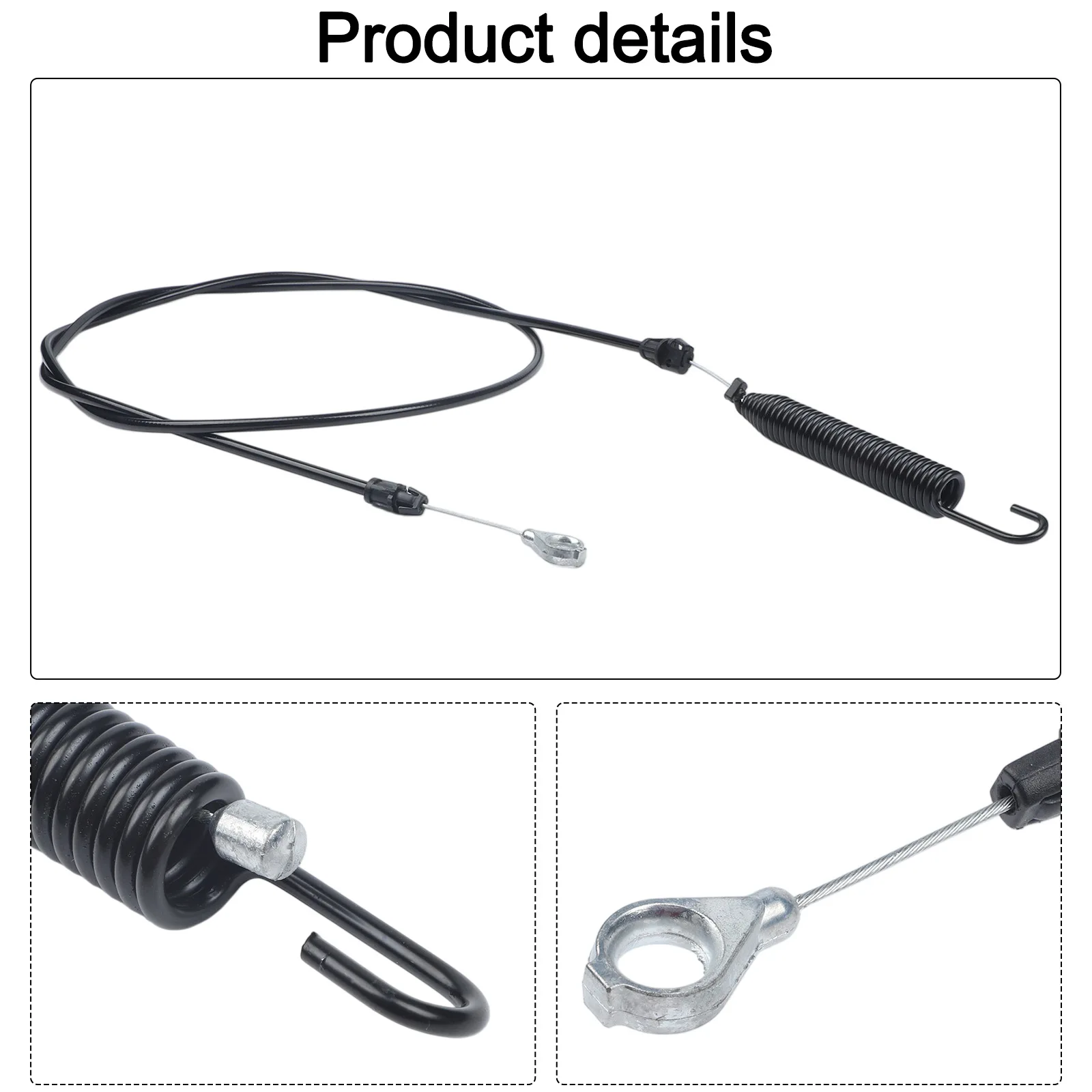 Mower Repair Black Throttle Cable Inner Cable 75 Inches Total Cable 59 Inches Replaces 532435111 For Craftsman