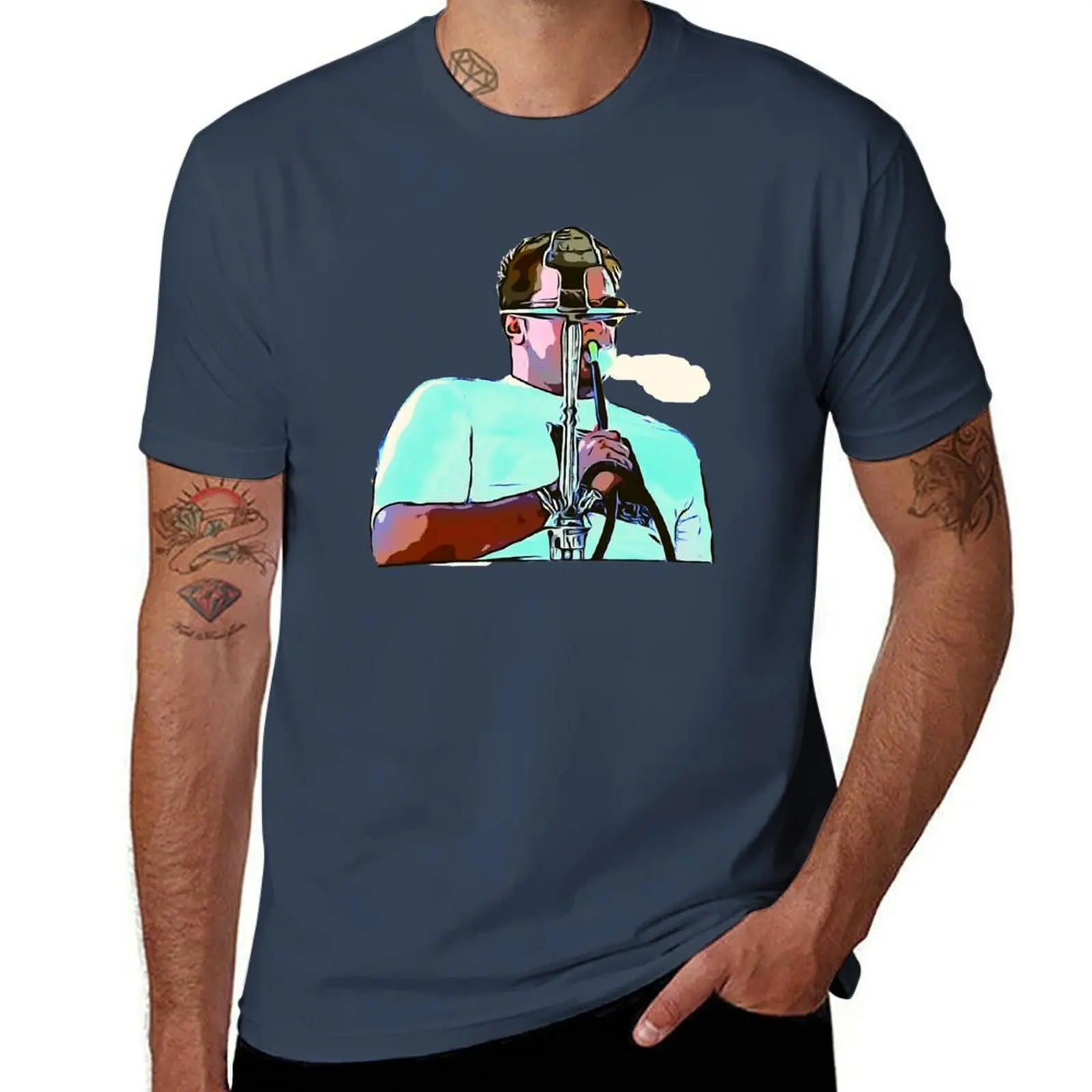 

Luka Doncic hookah T-Shirt cotton t shirt pack t shirt man luxury t shirts for man cotton funny T-Shirt