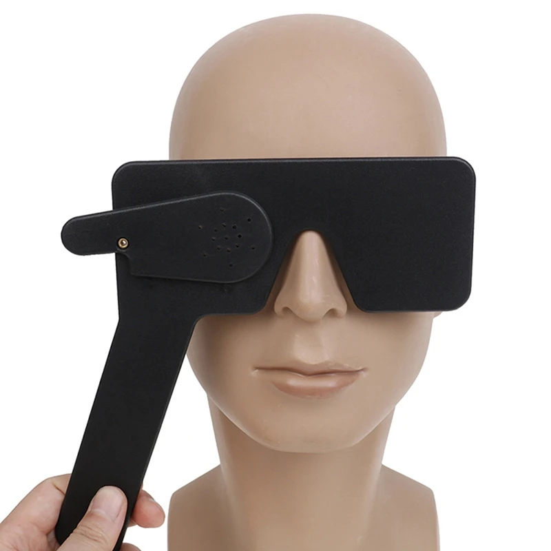 A93G Eye Shield For Vision Test And Optometry Eye Shield Eye Shield Spoon Eyesight Adjustment Ruler